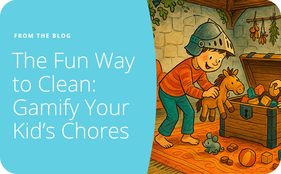 The Fun Way to Clean: Gamify Your Kid’s Chores