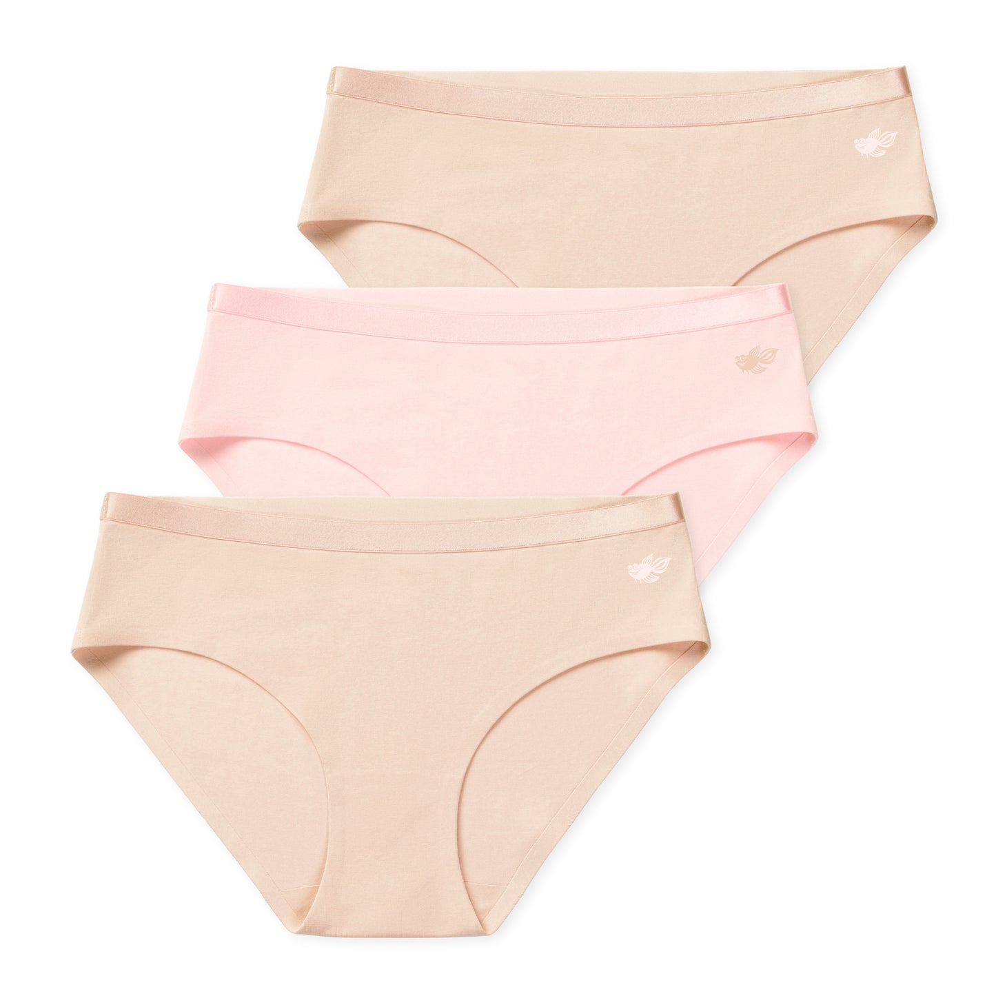 Bella Tween Girls Briefs - Pinky Tan