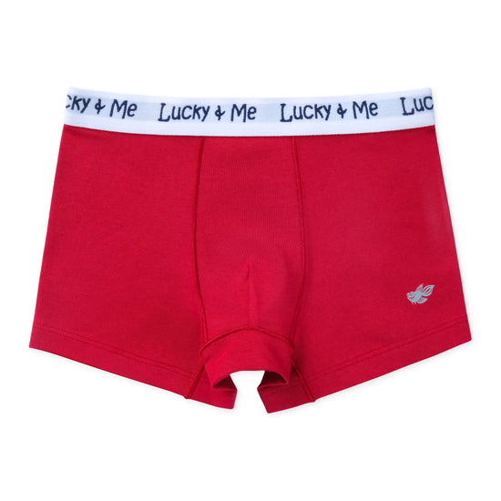 Liam Boys Boxer Briefs - Red Liam Boys Boxer Briefs - Red