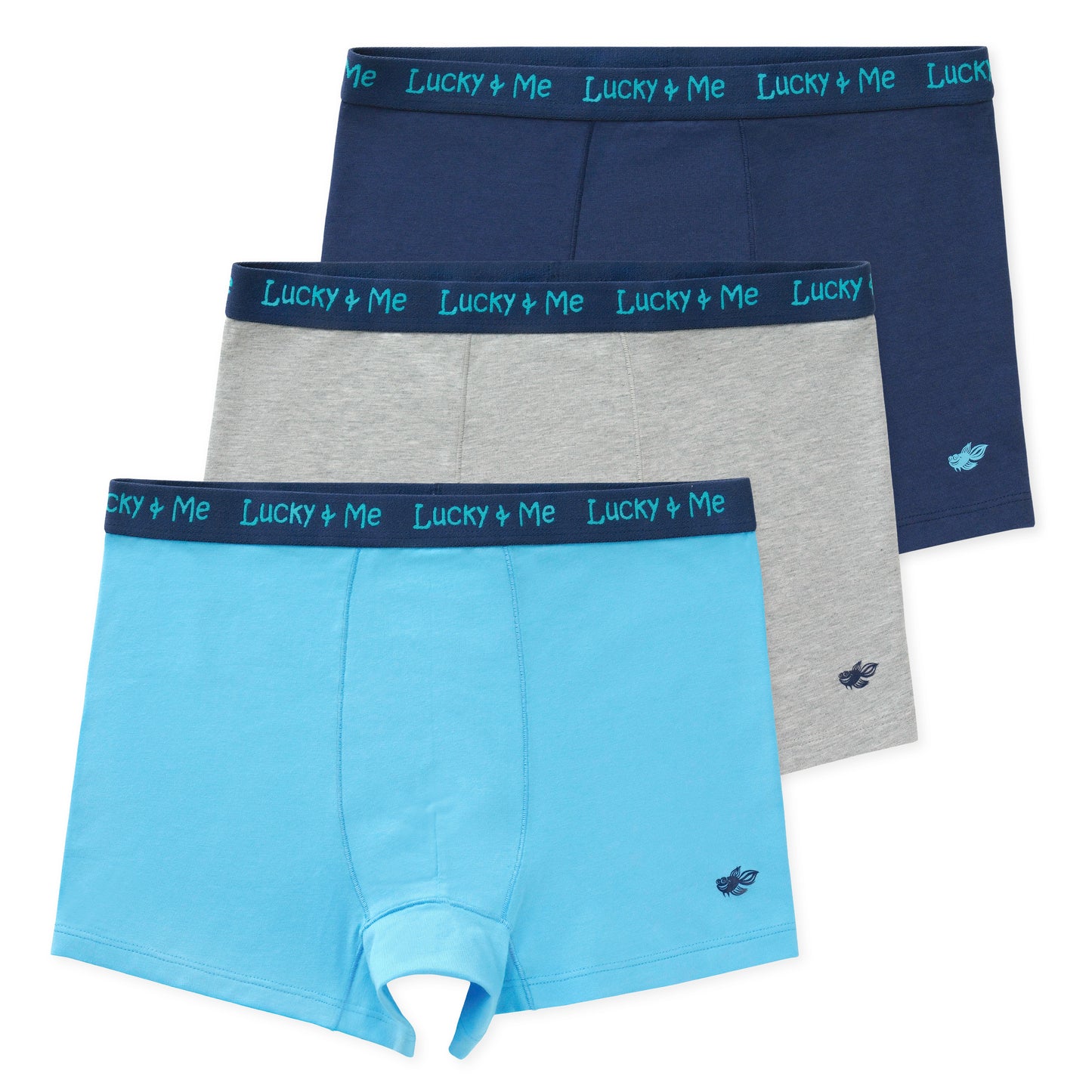 Liam Youth Boys Boxer Briefs (3-Pack) - Breakwater