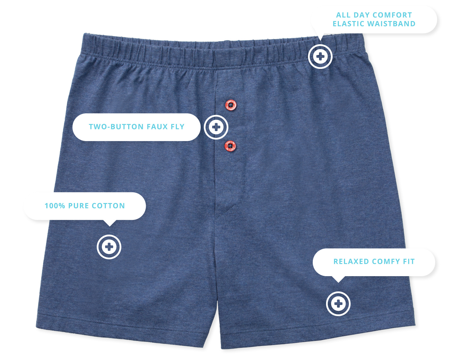 Noah Youth Boys Boxers - Infographic Noah Youth Boys Boxers - Infographic