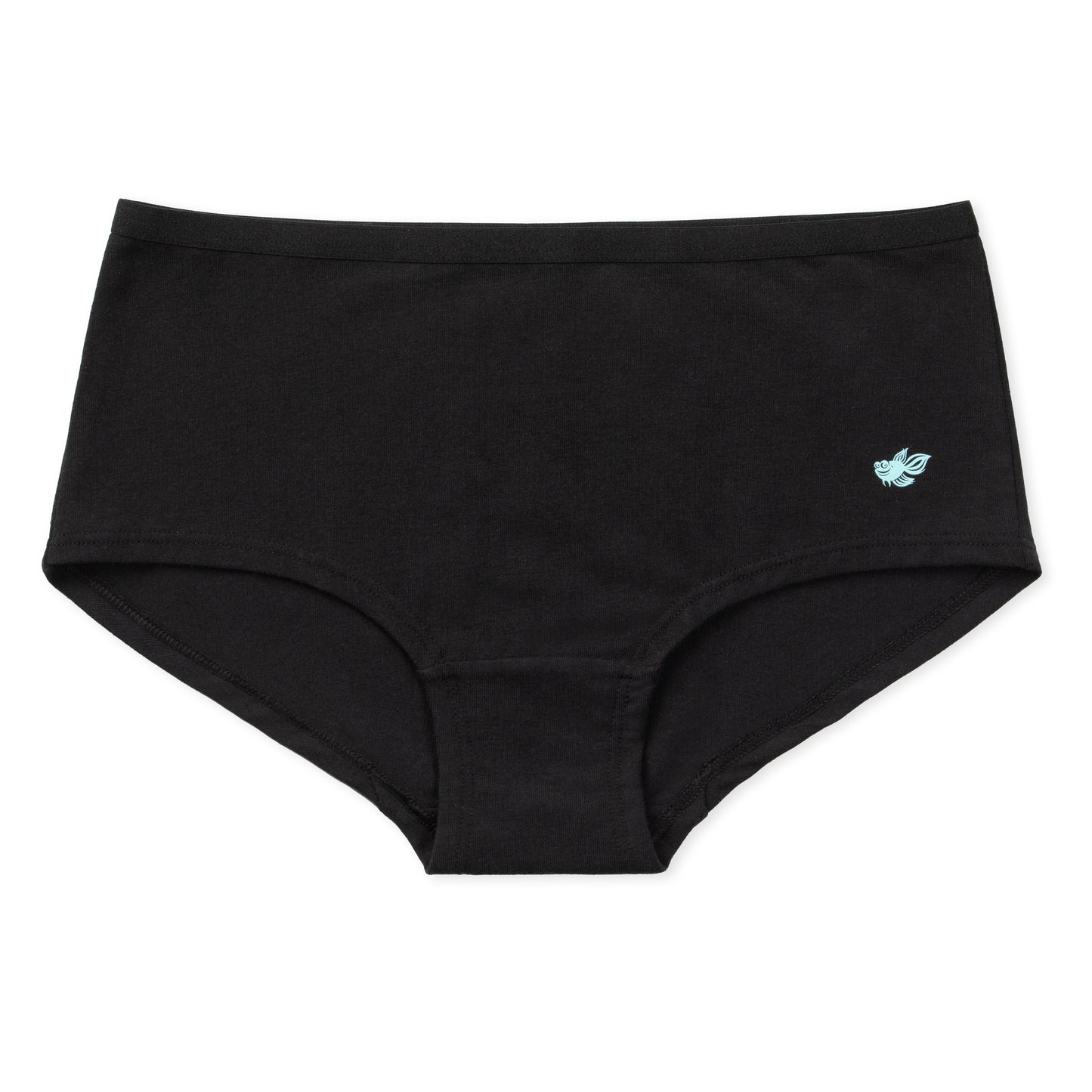 Annika Tween Girls Boyshorts - Black