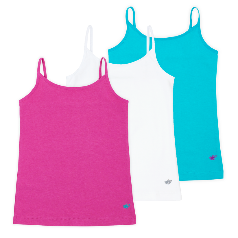 Emma Girls Camisoles (3-Pack) - Multi-Color