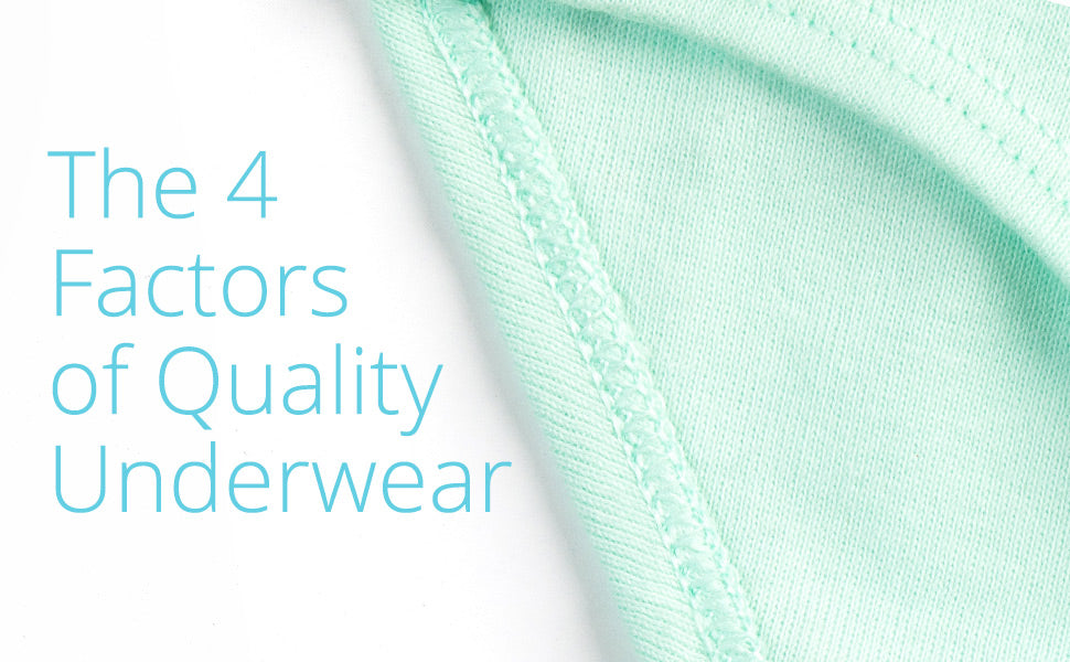 4 factors of quality underwear blog feature briefs closeup
