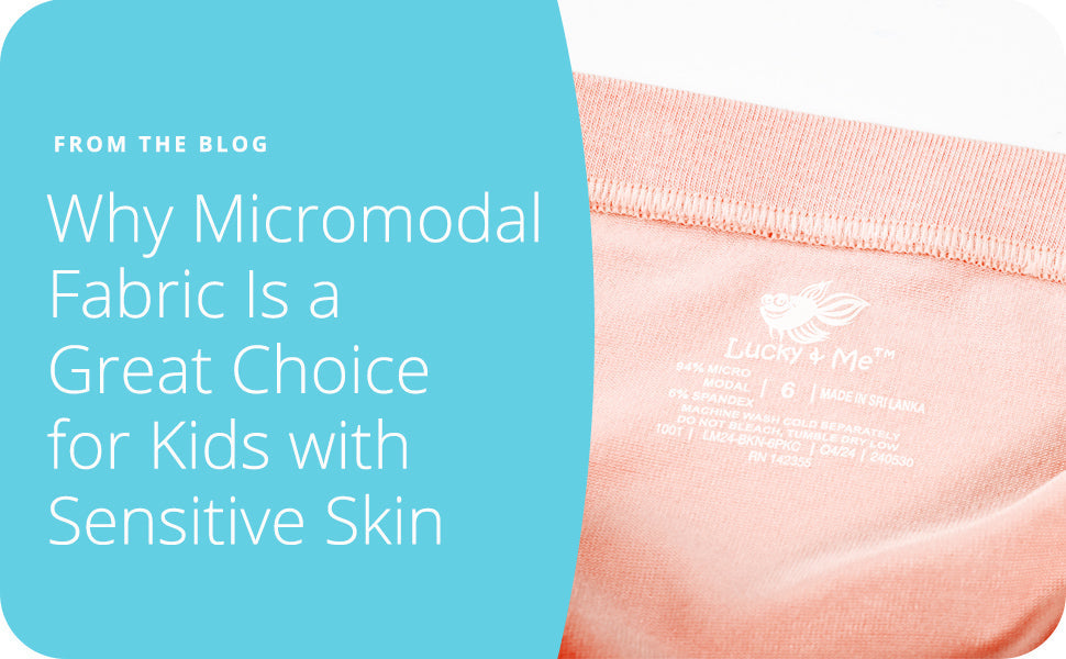 micromodal girls bikini underwear for sensitive skin