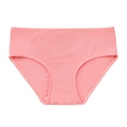 Annie Girls Bamboo Briefs - Pink Red