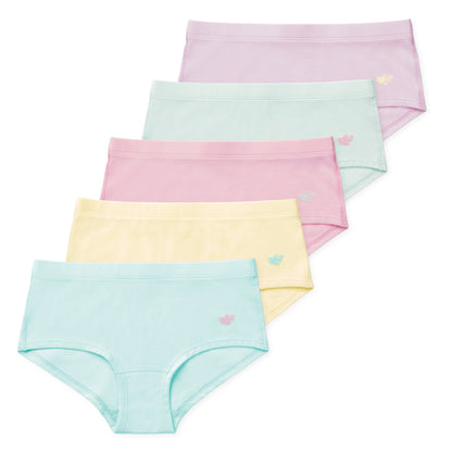 Annika Girls Boyshorts (5-Pack) - Pastel