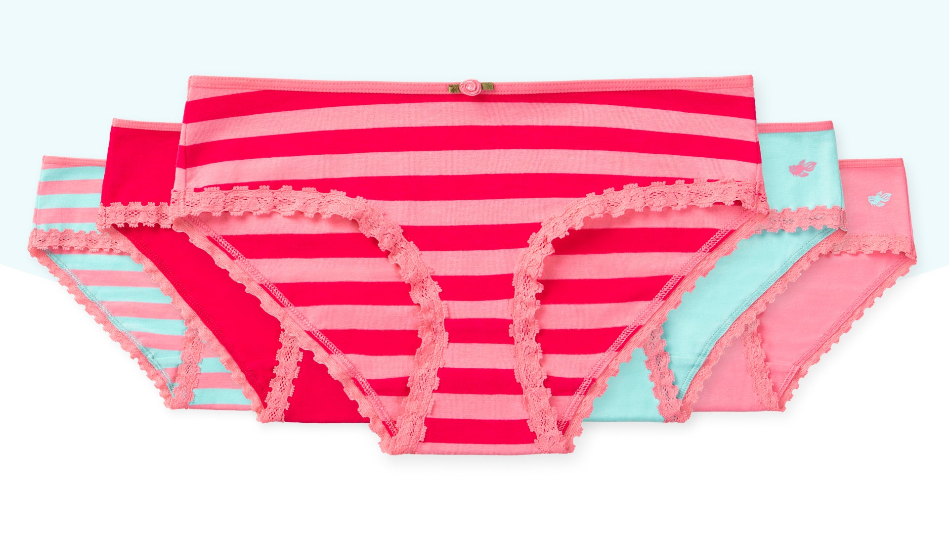 Ava Tween Girls Bikini Underwear