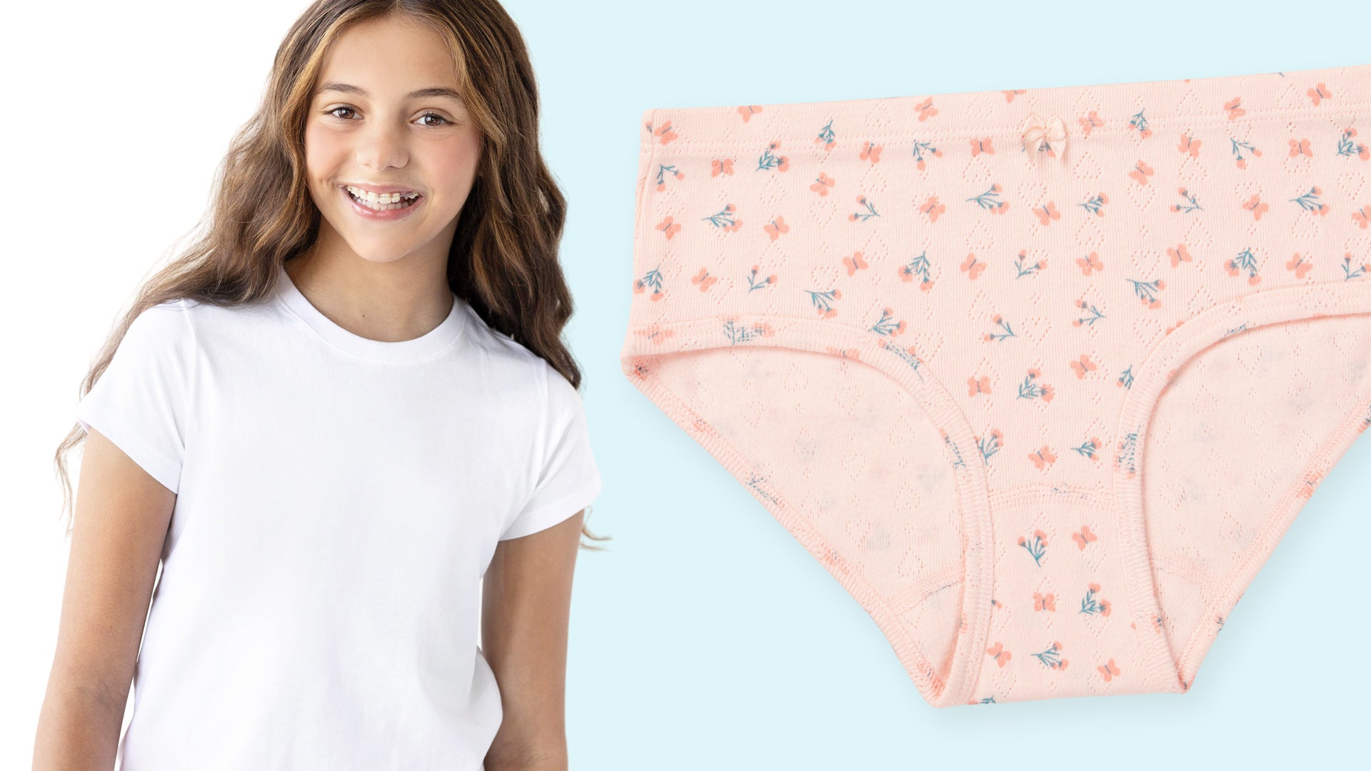 Erica Tween Girls Briefs