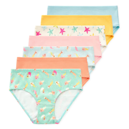 Gracie Girls Organic Cotton Briefs (7-Pack)