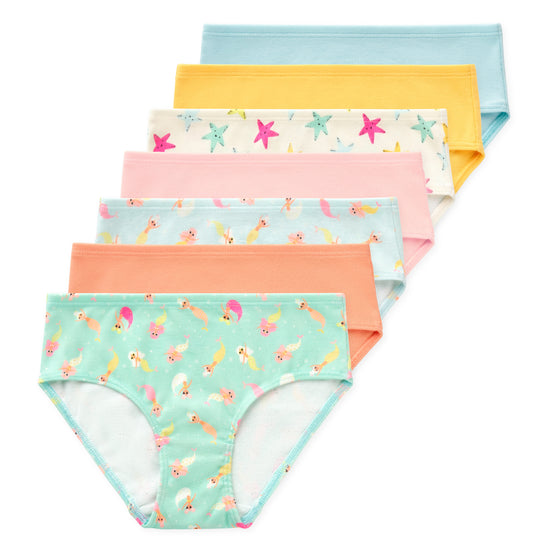 Gracie Girls Organic Cotton Briefs (7-Pack)