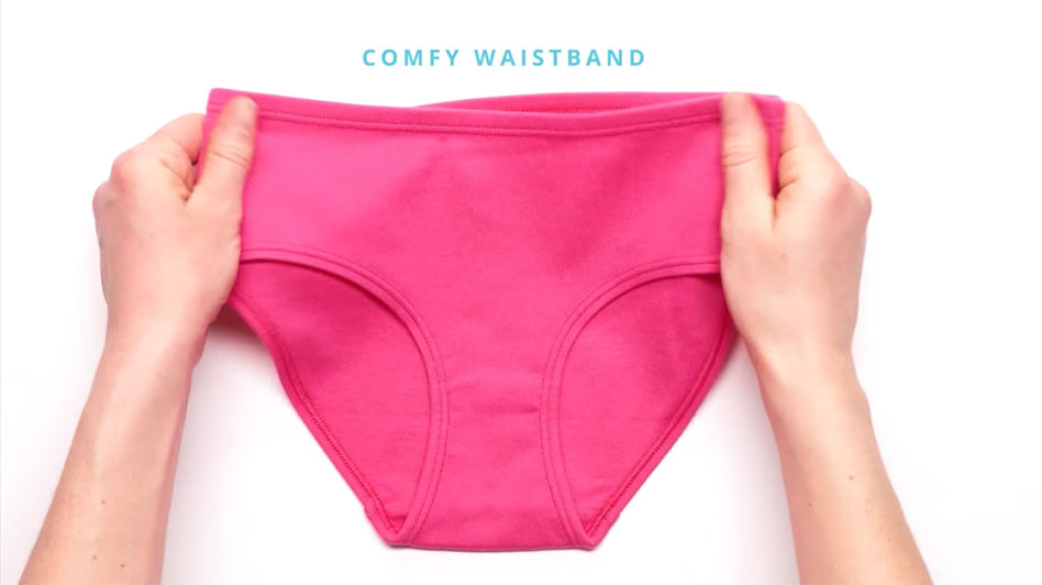 Gracie Tween Girls Briefs - Infographic