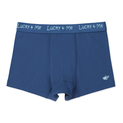 Grayson Boys Organic Cotton Boxer Briefs - Navy