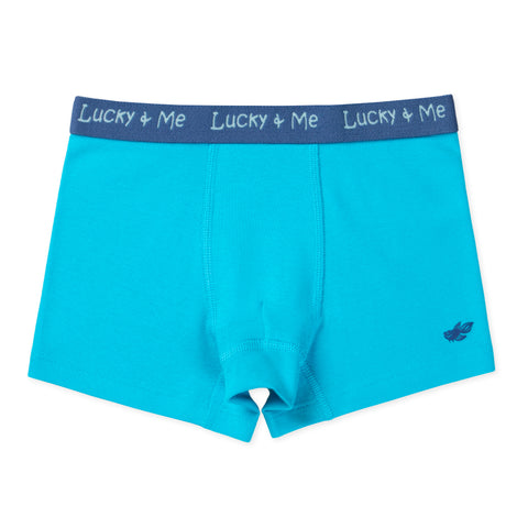 Grayson Boys Organic Cotton Boxer Briefs - Teal