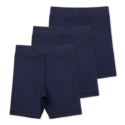 Harlyn Girls Bike Shorts (3-Pack) - Navy