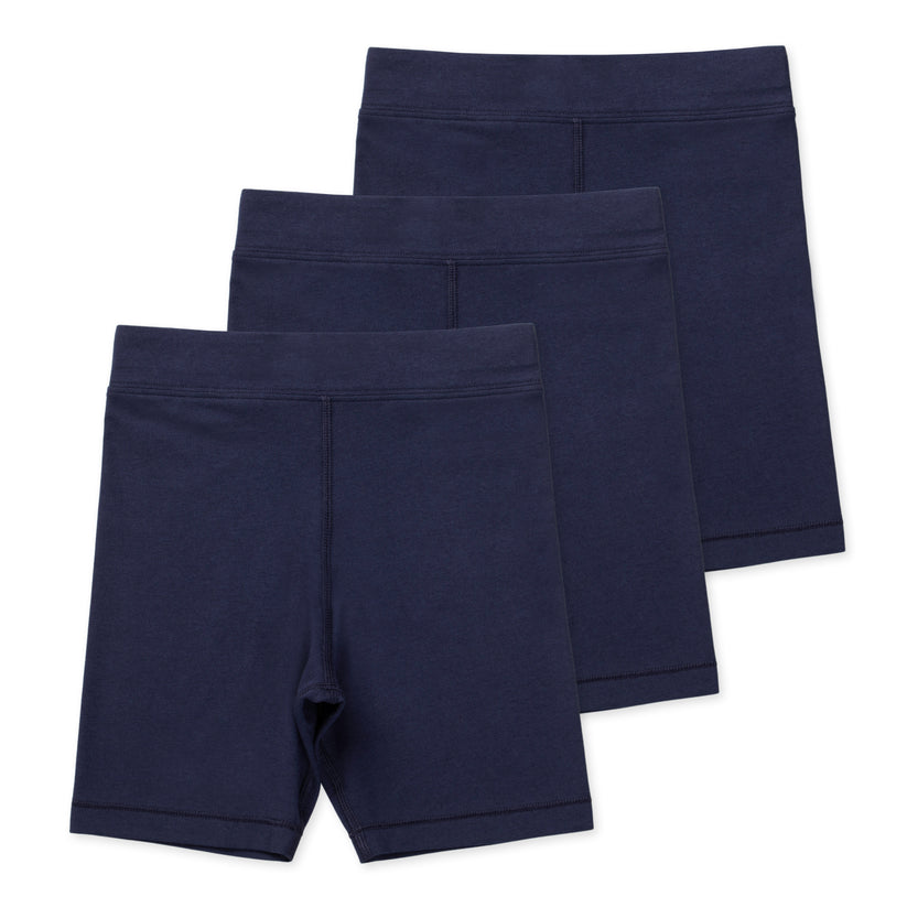 Harlyn Girls Bike Shorts (3-Pack) - Navy