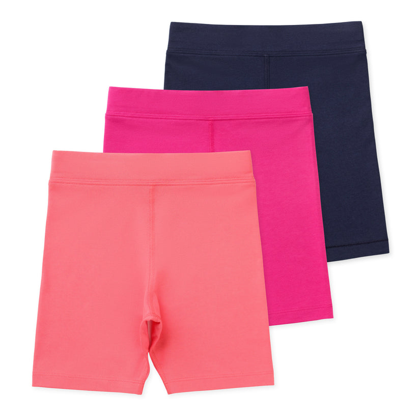 Harlyn Girls Bike Shorts (3-Pack) - Twilight Glow
