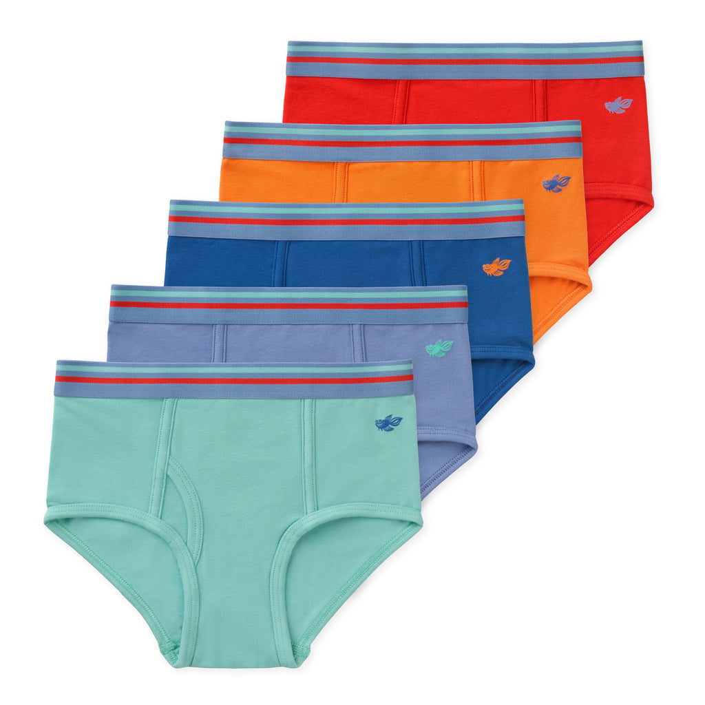 Jameson Boys Performance Briefs (5-Pack) - Canyon