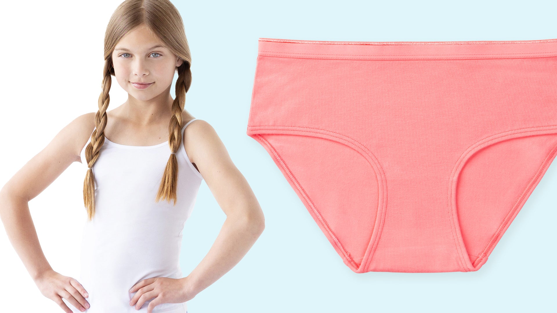 Jamie Tween Girls Briefs
