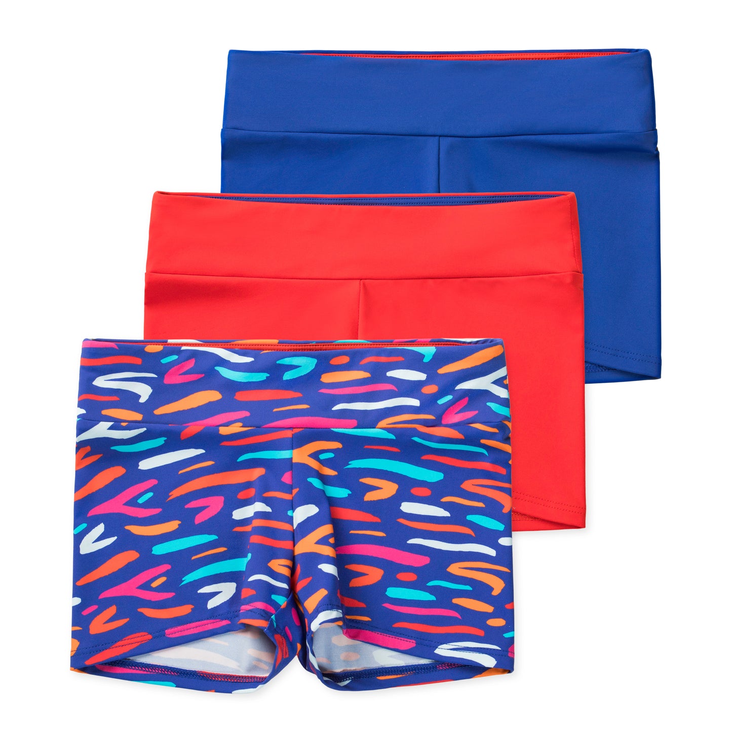 Layla Girls Dance Shorts - Calypso