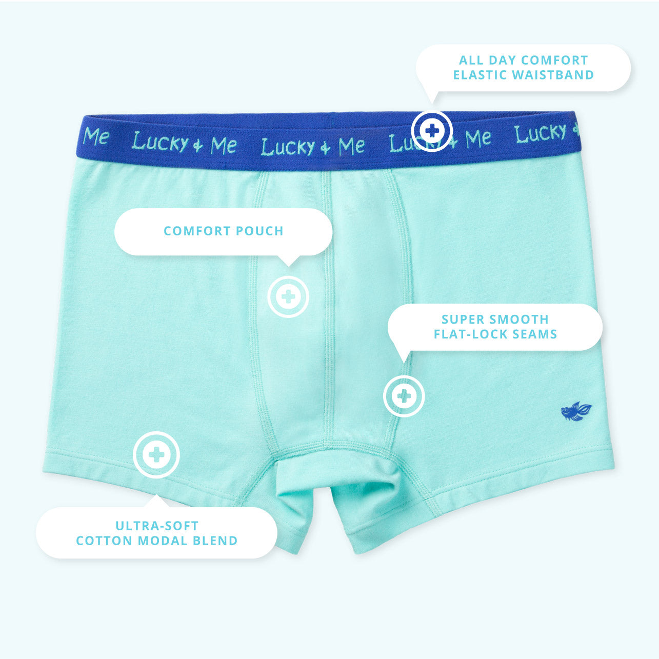 Liam Youth Boys Boxer Briefs - Infographic