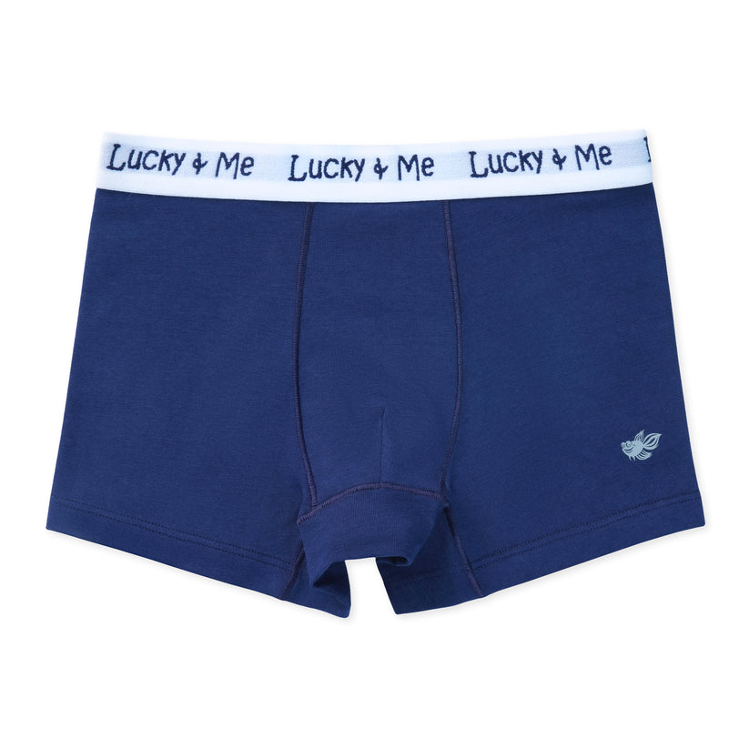 Liam Boys Boxer Briefs - Navy