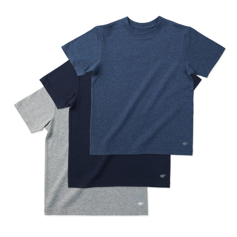 Logan Youth Boys Classic Tees (3-Pack)