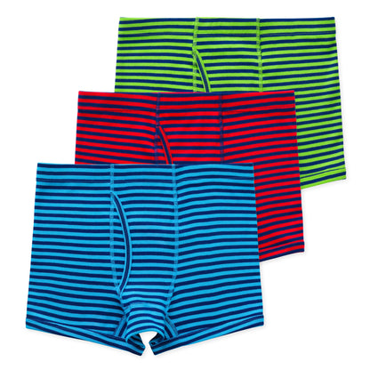 Nolan Youth Boys Organic Cotton Boxer Briefs - Nautical Stripes