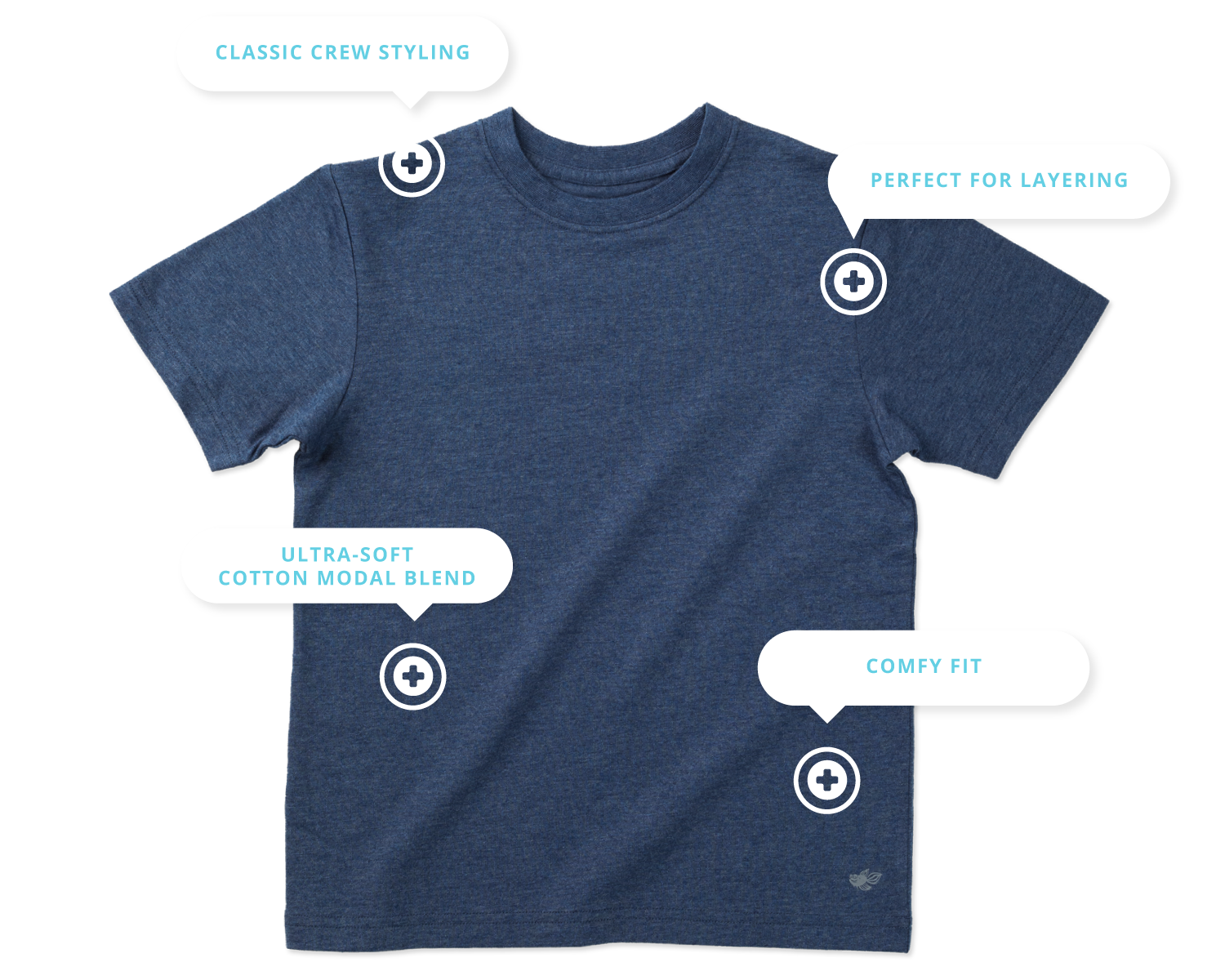 Logan Boys Tee - Infographic