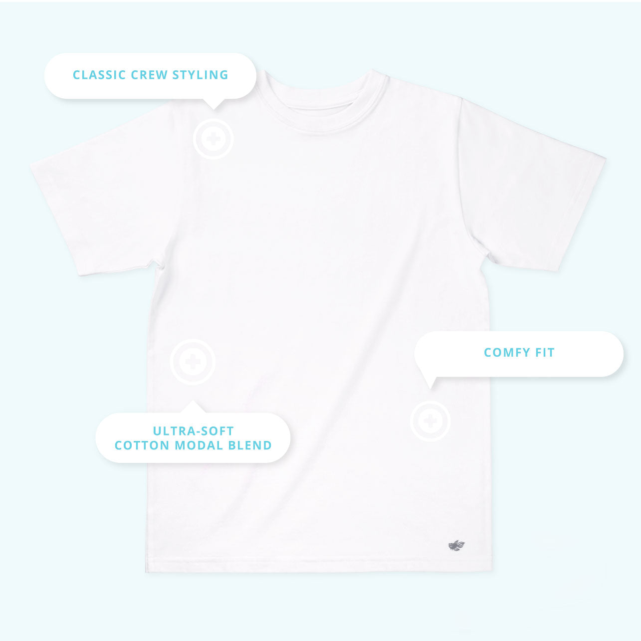 Logan Youth Boys Tee - Infographic