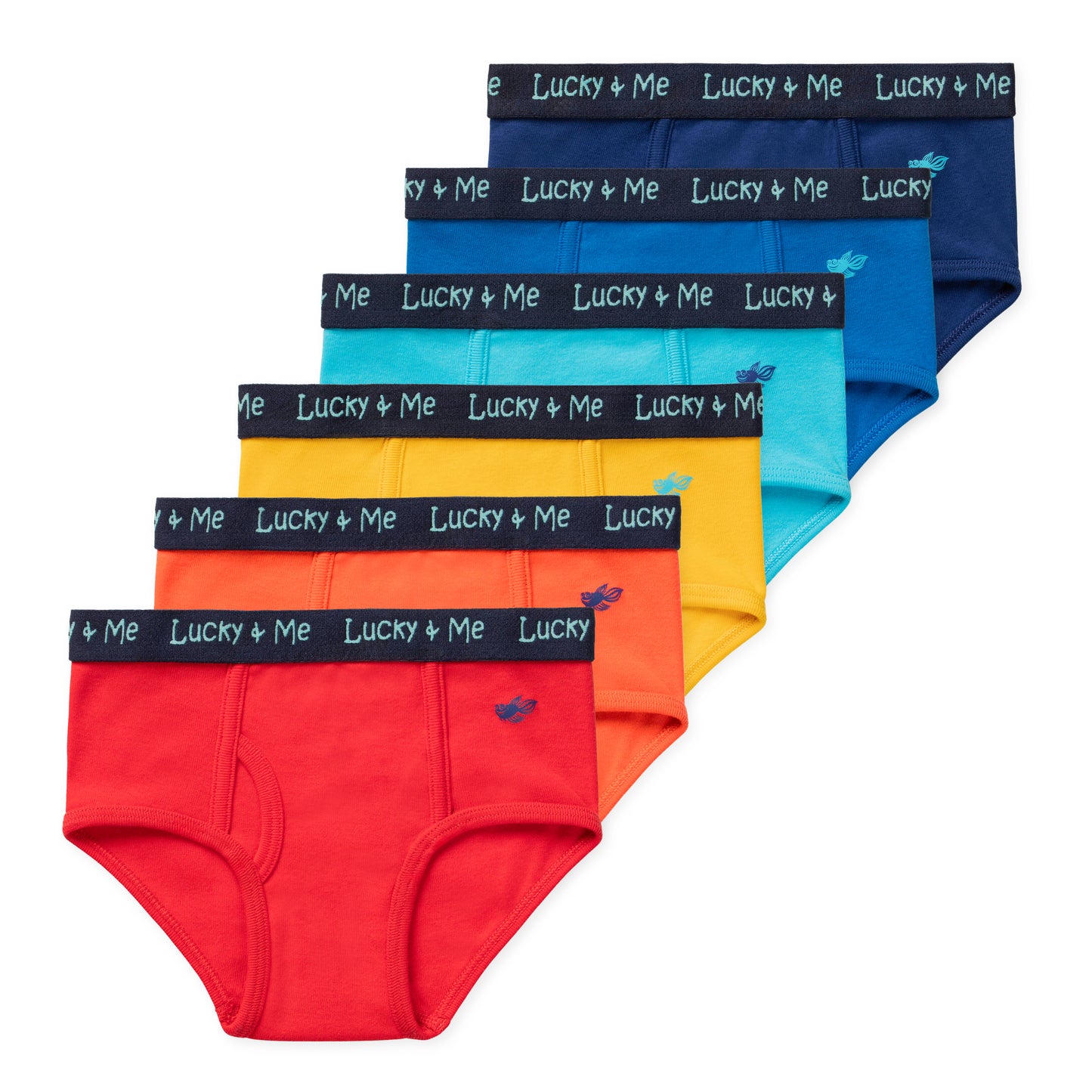 Lucas Boys Organic Cotton Briefs (6-Pack) - Pacific Sun