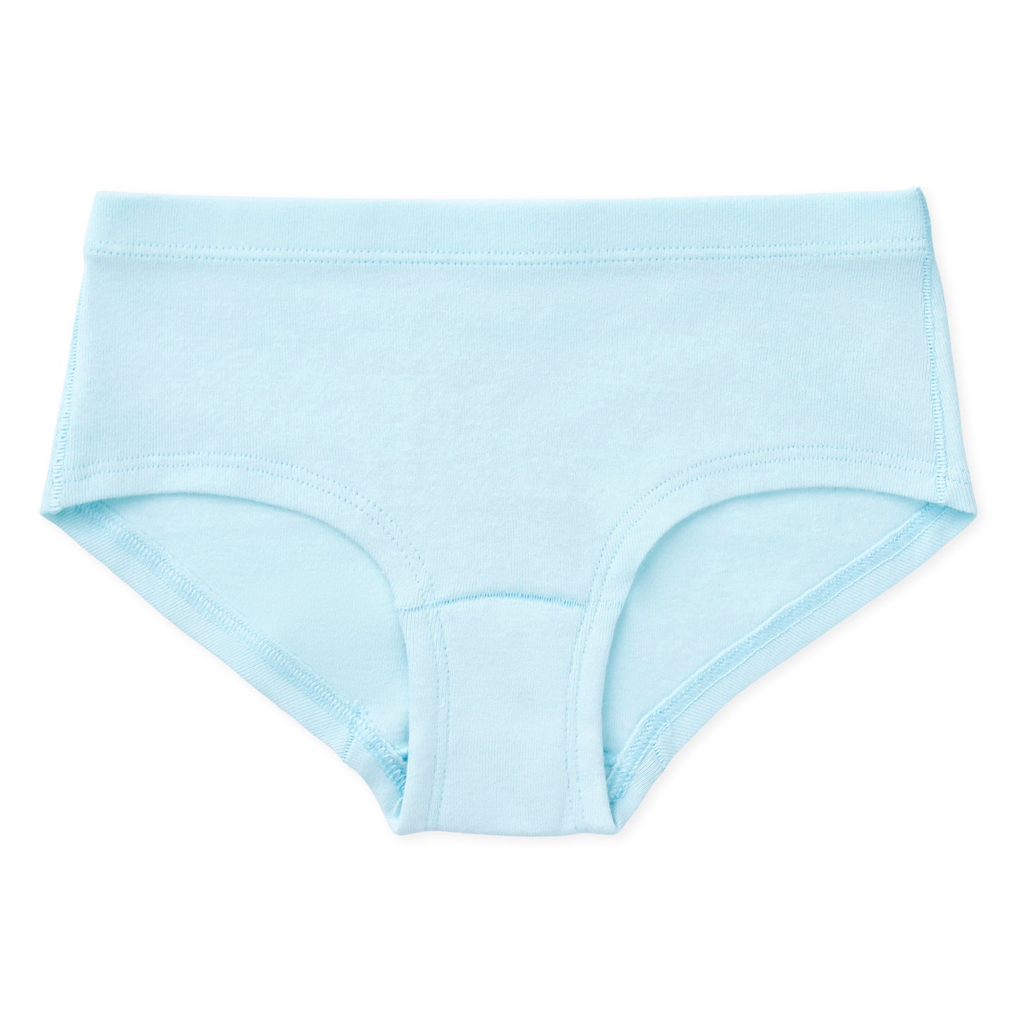 Maddie Girls Organic Cotton Boyshorts - Blue