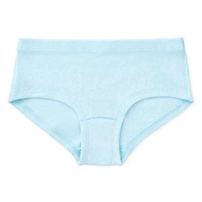 Maddie Girls Organic Cotton Boyshorts - Blue
