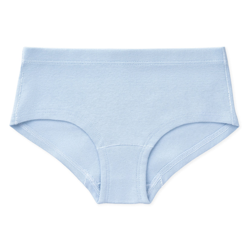 Maddie Girls Organic Cotton Boyshorts - Indigo