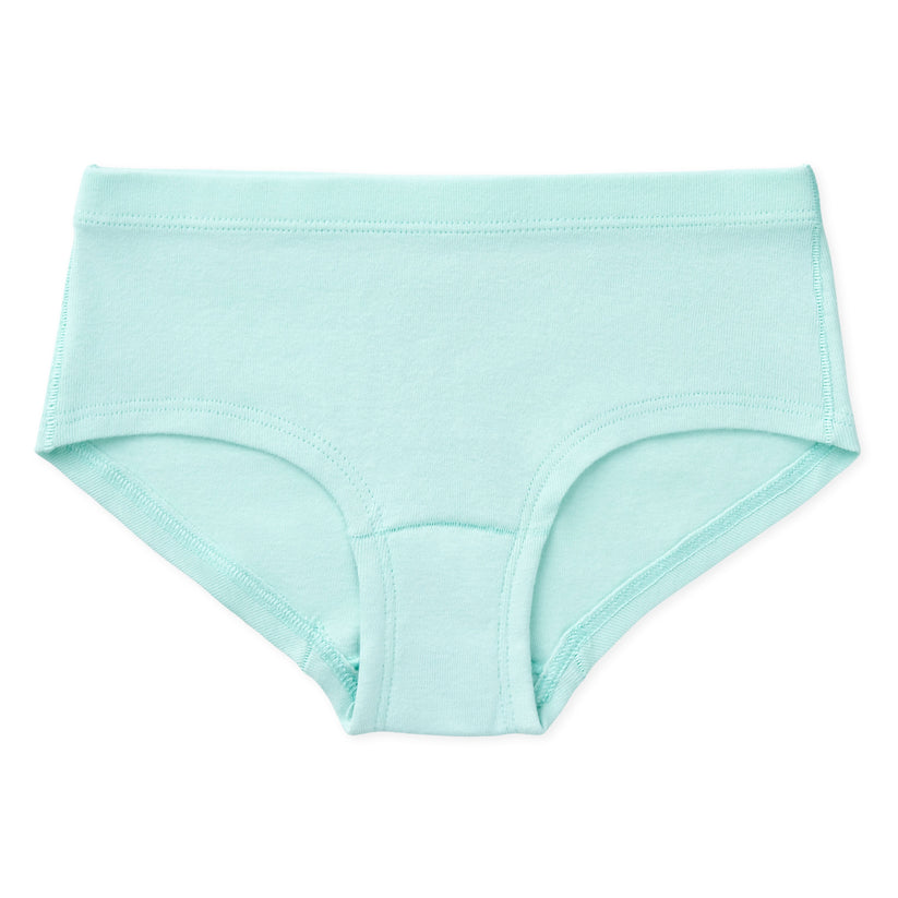 Maddie Girls Organic Cotton Boyshorts - Mint