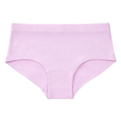 Maddie Girls Organic Cotton Boyshorts - Purple