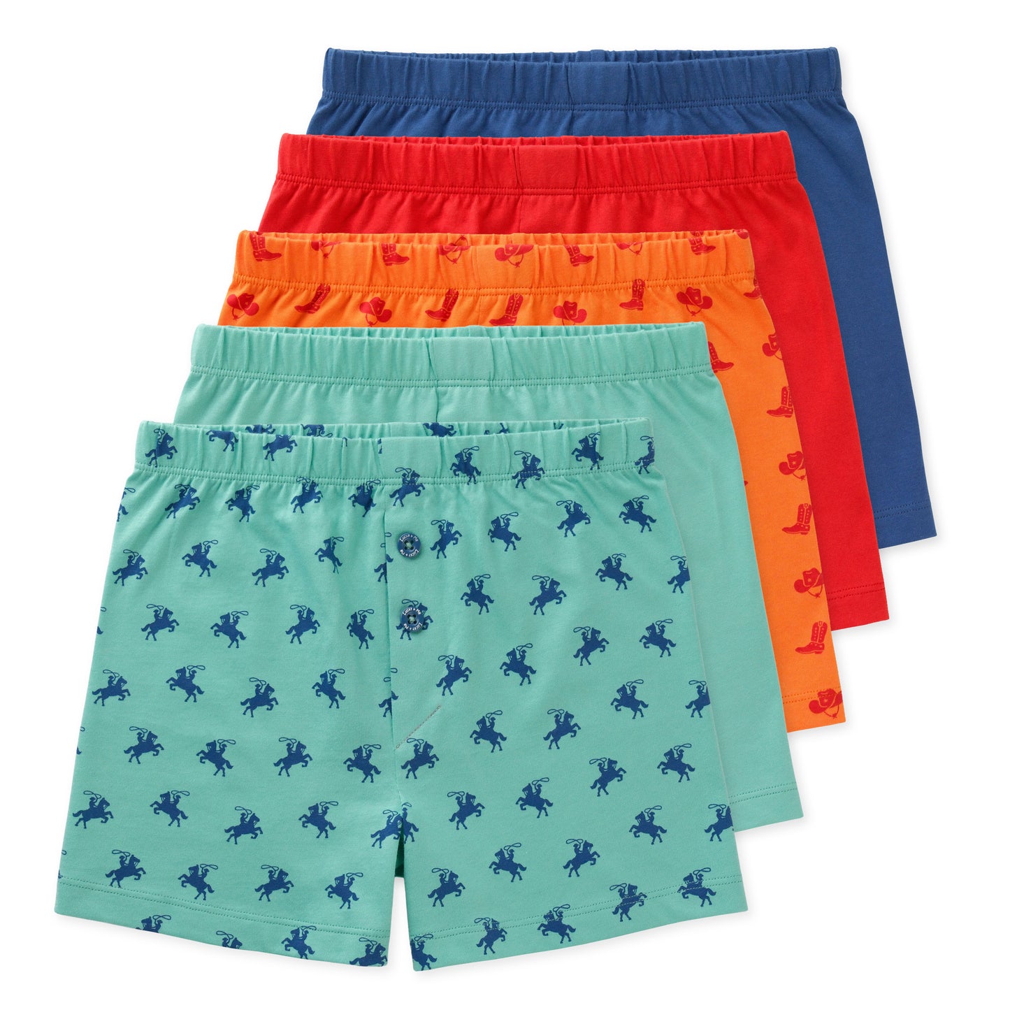 Noah Boys Knit Boxers (5-Pack)