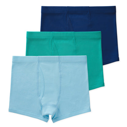Nolan Youth Boys Organic Cotton Boxer Briefs (3-Pack)