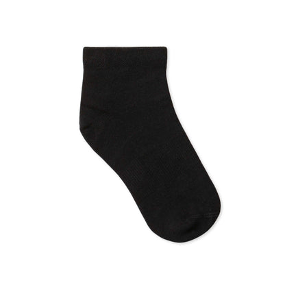 Peyton Kids Ankle Socks - Black