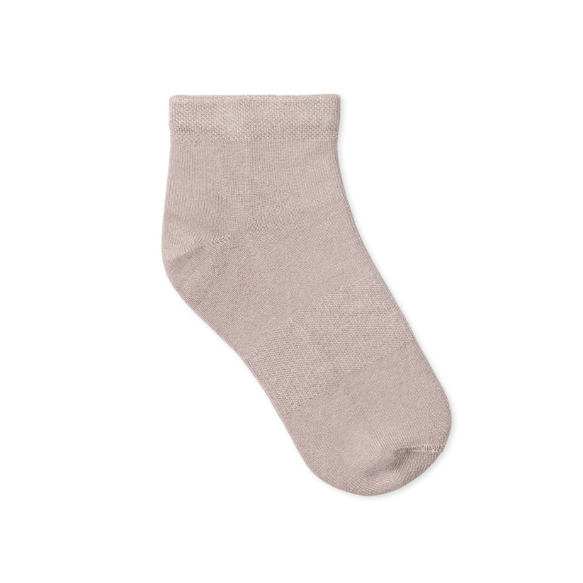 Peyton Kids Ankle Socks - Grey