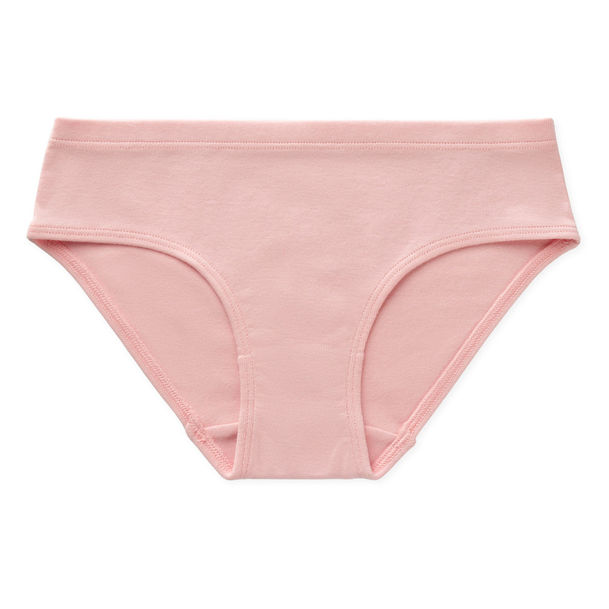 Ryleigh Tween Girls GOTS Organic Cotton Bikini Underwear - Pink Buff