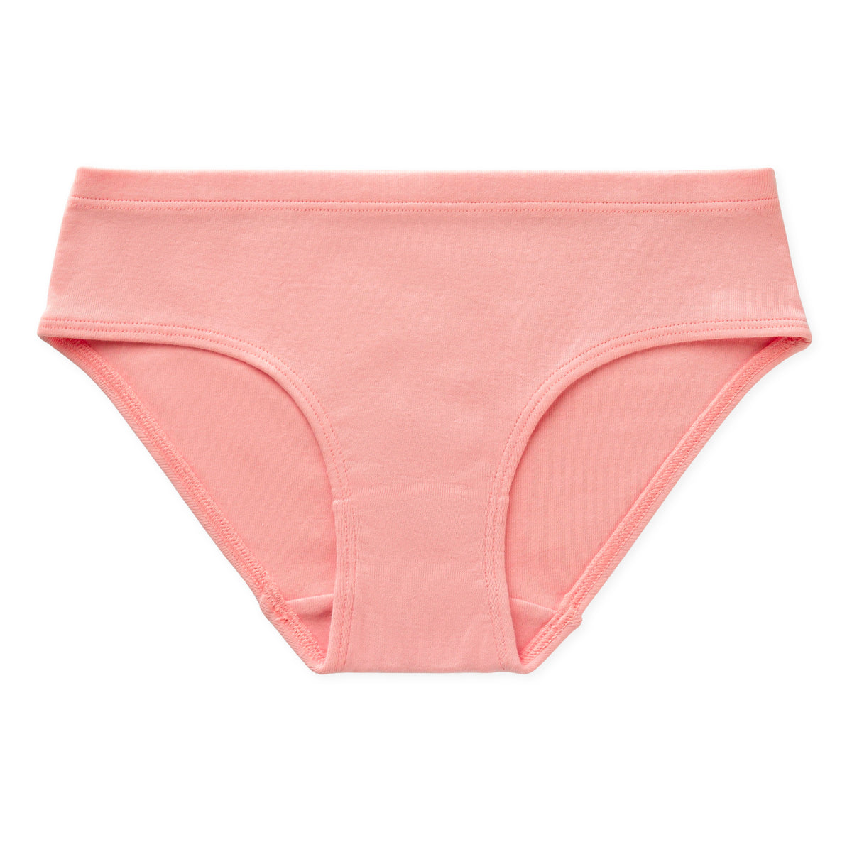 Ryleigh Tween Girls GOTS Organic Cotton Bikini Underwear - Pink