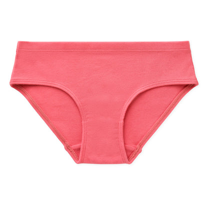 Ryleigh Tween Girls GOTS Organic Cotton Bikini Underwear - Red