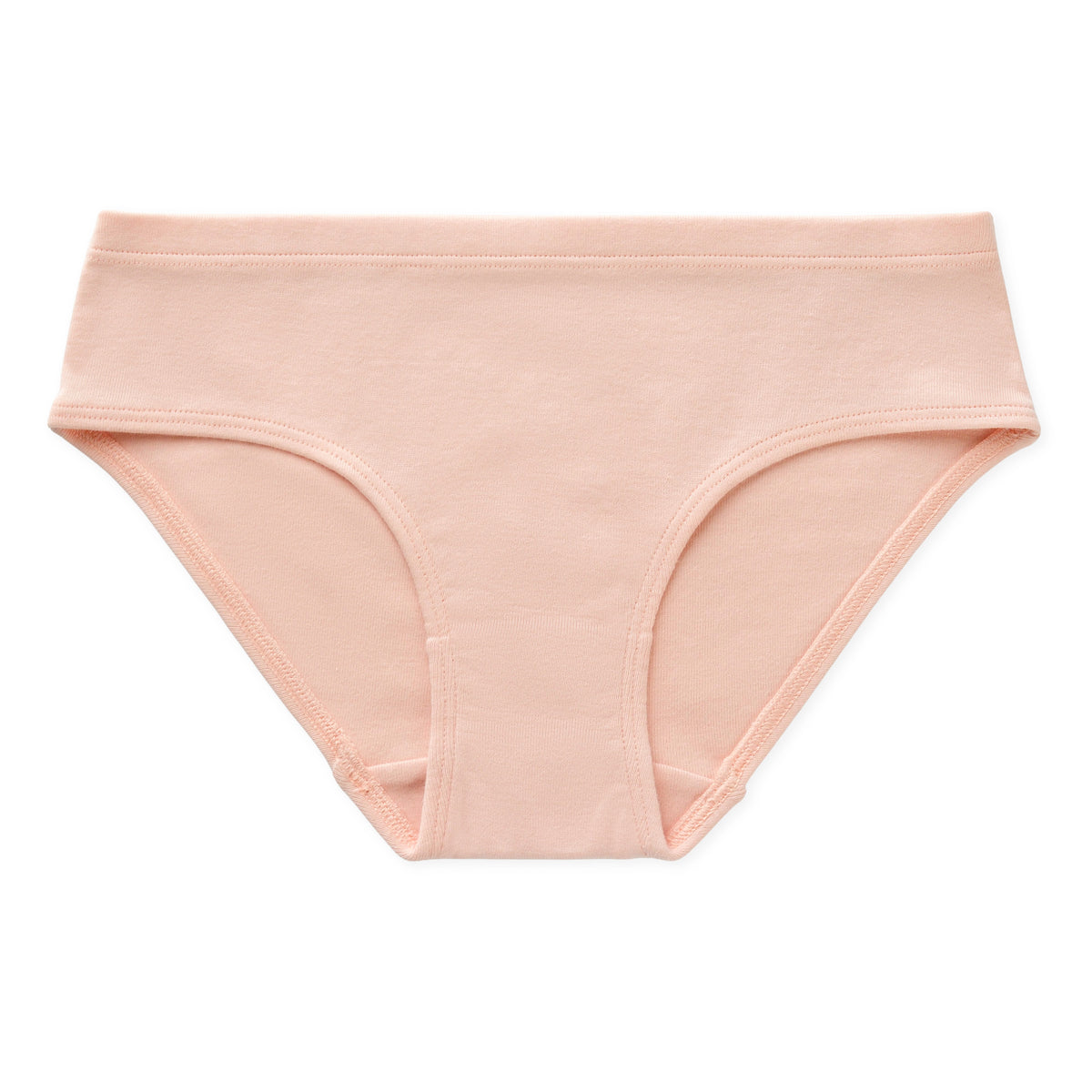 Ryleigh Tween Girls GOTS Organic Cotton Bikini Underwear - Tan