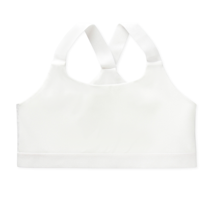Zoey Girls Bralette - White