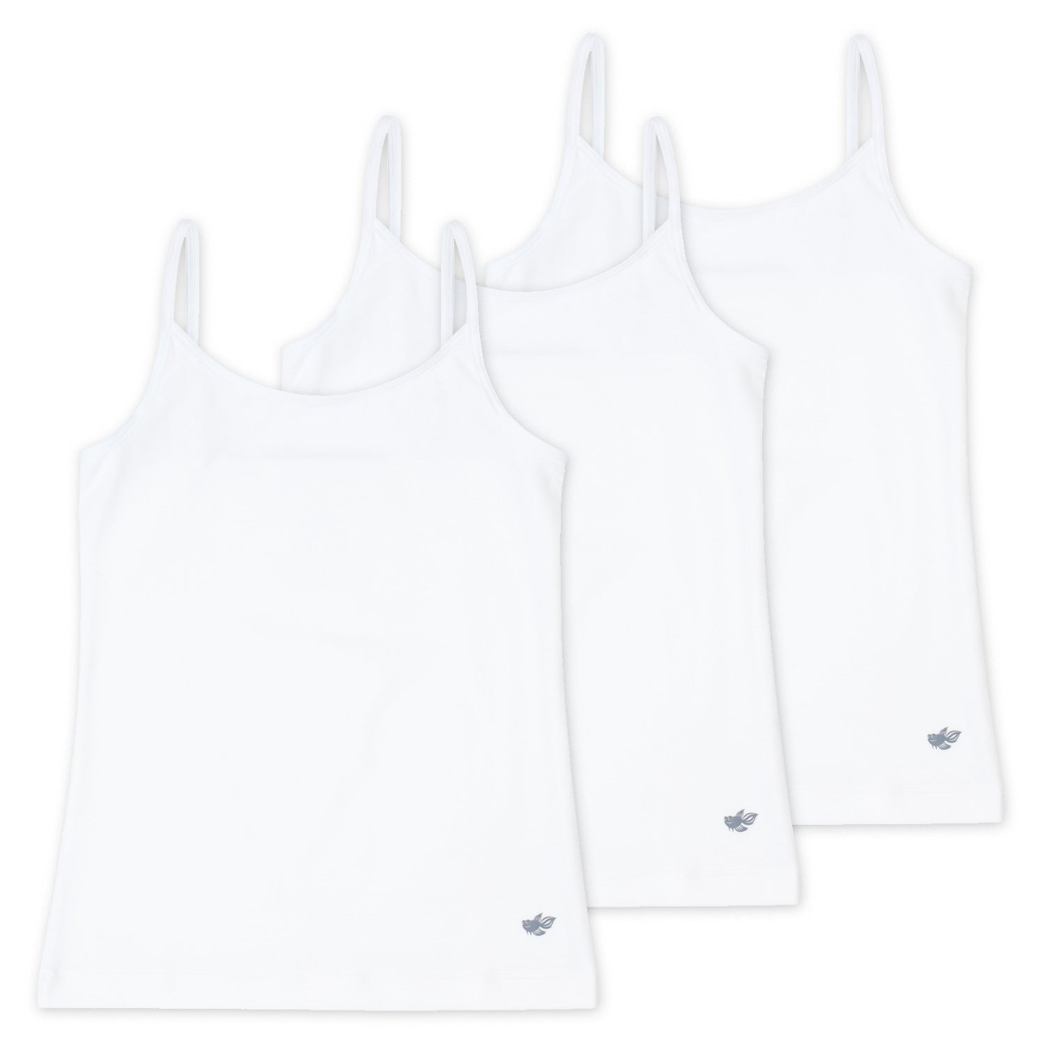 Emma Girls Camisoles - Cotton Modal | Lucky & Me