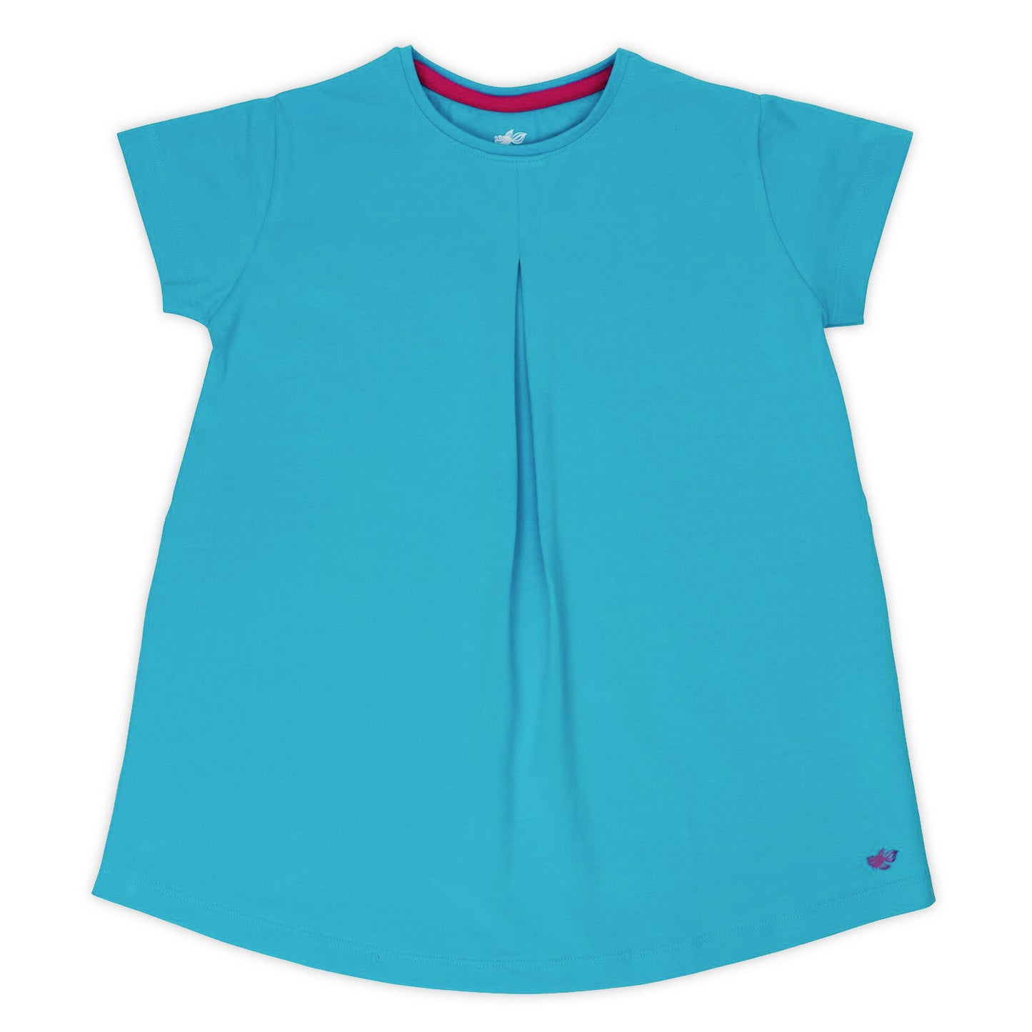 Hannah Girls Tunic Top - Turquoise