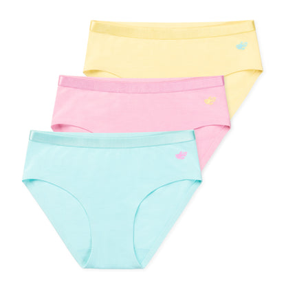 Bella Girls Briefs - ComfySeam (3-Pack)