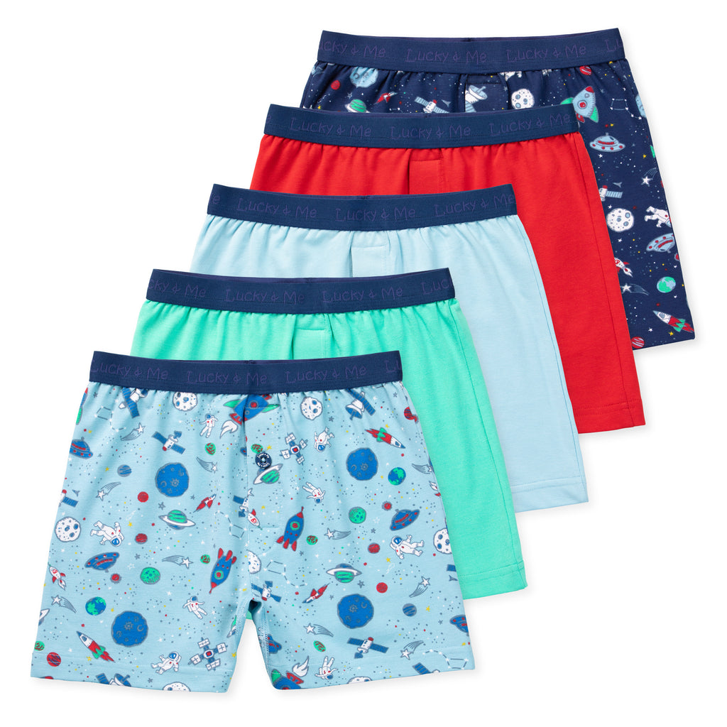 Ethan Boys Boxers - Astro 5-Pack