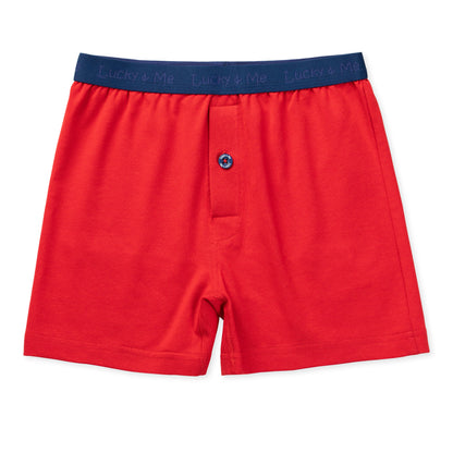 Ethan Boys Boxers - Red